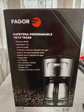 Cafetera Fagor Digital