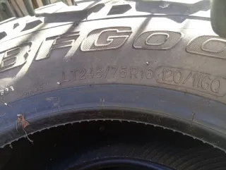 Cubiertas todoterreno lt 245/75/r16