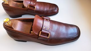 Mocassini Prada Pelle Marrone Tg 41.5