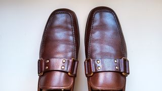 Mocassini Prada Pelle Marrone Tg 41.5