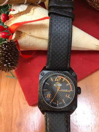 Reloj Harley-Davidson Negro y Naranja by Bulova
