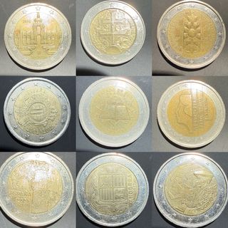 Monedas de 2 euros
