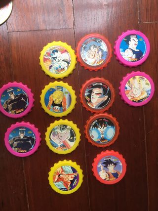 Chapas Dragon Ball Z GT Colección