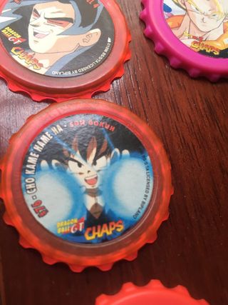 Chapas Dragon Ball Z GT Colección