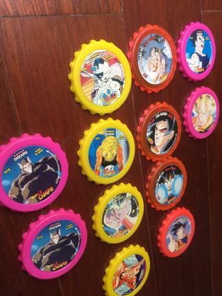 Chapas Dragon Ball Z GT Colección
