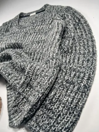 Jersey punto grueso Noisy May XL Gris