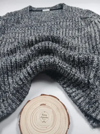 Jersey punto grueso Noisy May XL Gris