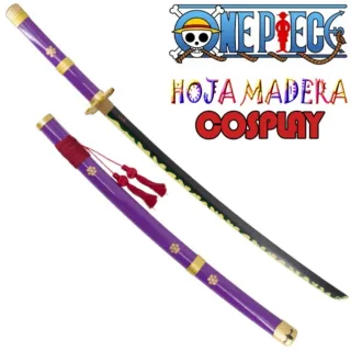 Katana Enma Hoja Madera Cosplay