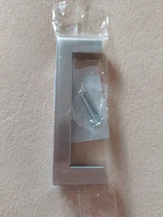 Maniglia acciaio satinato