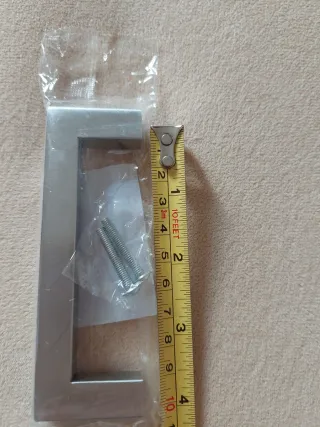 Maniglia acciaio satinato