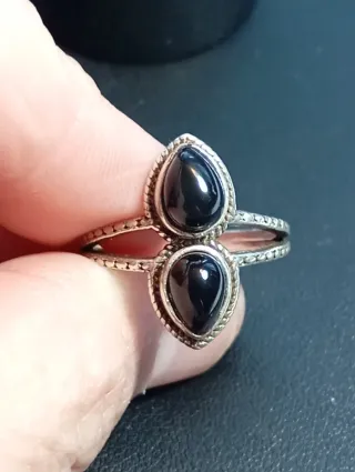 Anillo Plata Ley onix