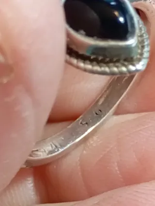 Anillo Plata Ley onix