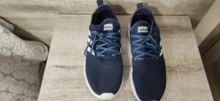 Zapatillas Adidas Azul y Blanco