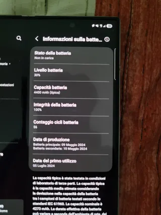 Samsung Galaxy Z Fold 6 Argento