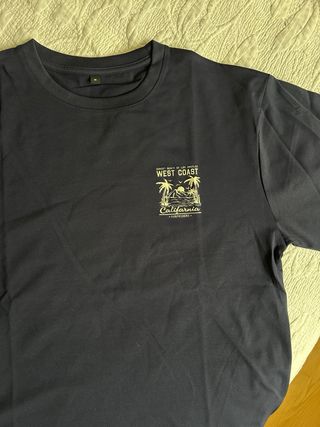 Camiseta azul marino Talla M