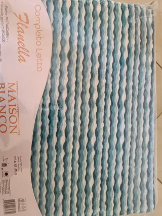 Lenzuola Matrimoniali Flanella Maison Bianco