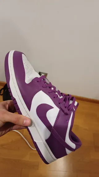 Nike Dunk Low Retro Morado y blanco (viotech)
