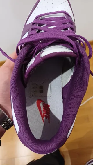 Nike Dunk Low Retro Morado y blanco (viotech)