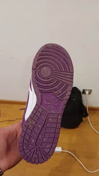 Nike Dunk Low Retro Morado y blanco (viotech)