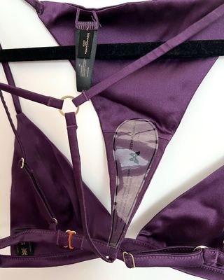 KIKI DE MONTPARNASSE Conjunto Sujetador y Tanga XS