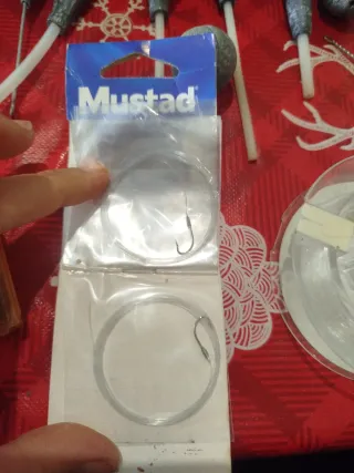 Kit de pesca con anzuelos y plomos