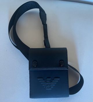 Portafoglio carte Armani nero