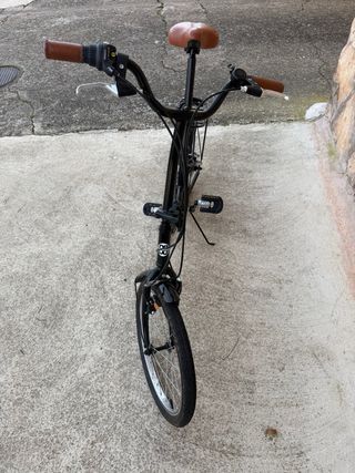 Bicicleta Plegable Moma Negra