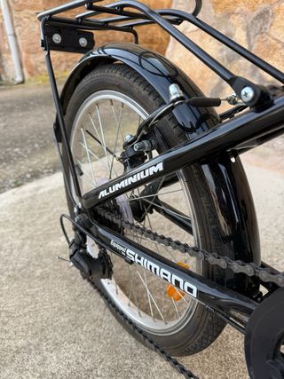 Bicicleta Plegable Moma Negra