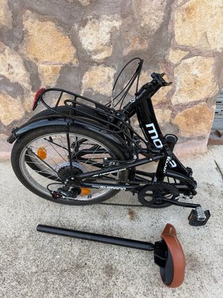 Bicicleta Plegable Moma Negra