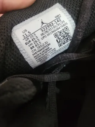 Tenis >Originales< Jordan 6 Rings Negro/Blanco/Azu