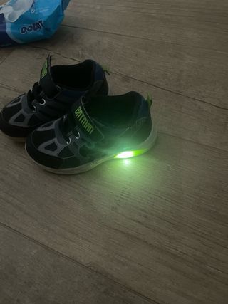 Zapatillas niño Batman con luces