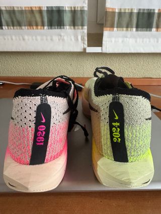 Zapatillas Nike ZoomX (Rosa y Verde)