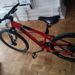 Bicicleta Infantil Rockrider Roja