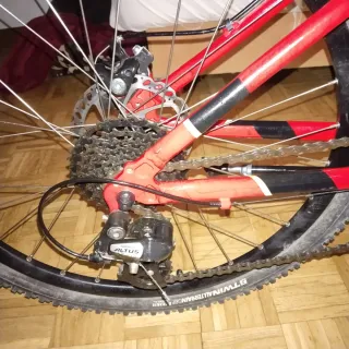 Bicicleta Infantil Rockrider Roja