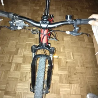 Bicicleta Infantil Rockrider Roja