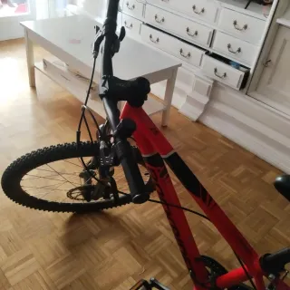 Bicicleta Infantil Rockrider Roja