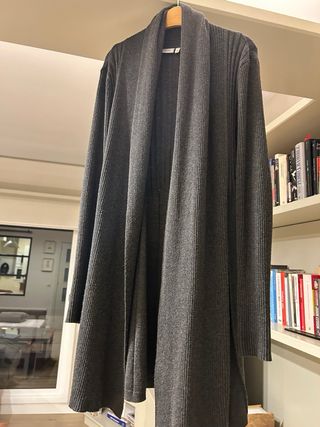 Chaqueta de lana gris