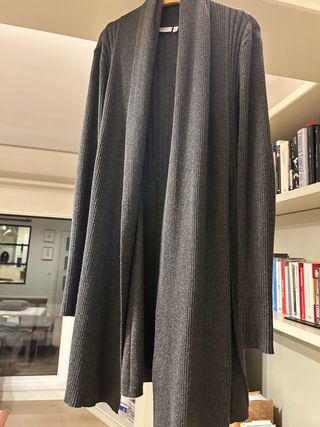 Chaqueta de lana gris