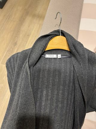 Chaqueta de lana gris