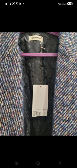 Abrigo Zadig & Voltaire oversize talla L