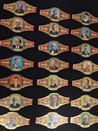 Bitolas de puros grandes con personajes