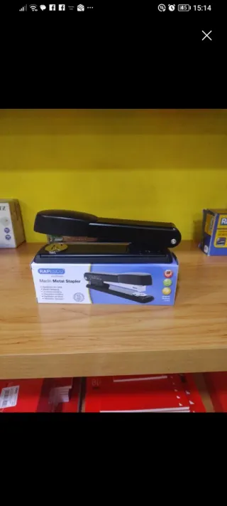 Grapadora Rapesco R545 Negra