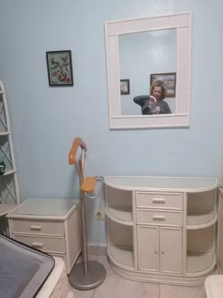 Dormitorio juvenil madera como nuevo