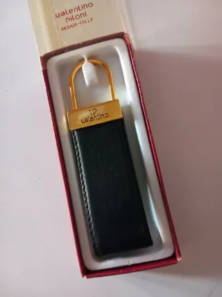 Portachiavi Pelle Nero Nuovo