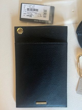 Portadocumenti e monete Emporio Armani nero