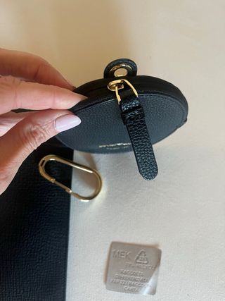 Portadocumenti e monete Emporio Armani nero