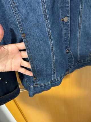 Chaqueta vaquera azul Talla 52