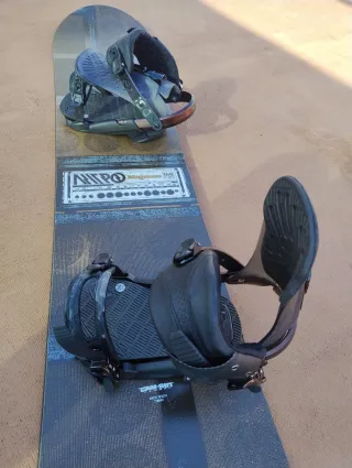 A estrenar tabla de Snowboard Nitro