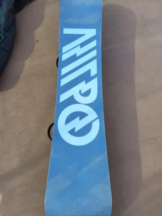 A estrenar tabla de Snowboard Nitro