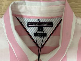 Camisa Rayas Rosa y Blanco Tommy Hilfiger